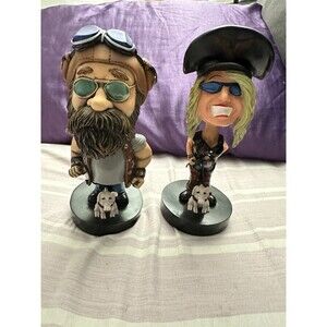 Bobbleheads Trixie Biker Girl 7in. 2003 Biker & Pet Pi & Biker Dude Krank